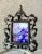 Circa 1980 Baroque-Style Bronze & Gilt Acanthus Leaf Cast Iron Easel Back Picture Frame For Sale In Austin - Image 6 of 12