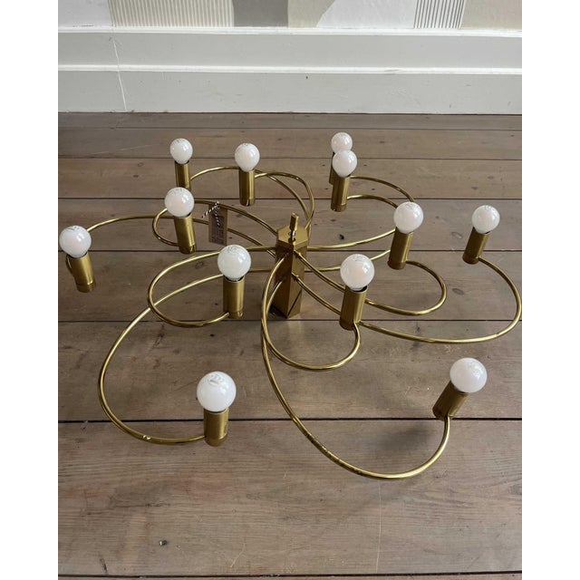 Sputnik Ceiling Light from Cosack Leuchten, 1970s, in Good conditions. Designed 1970 to 1979 I have official proof of...