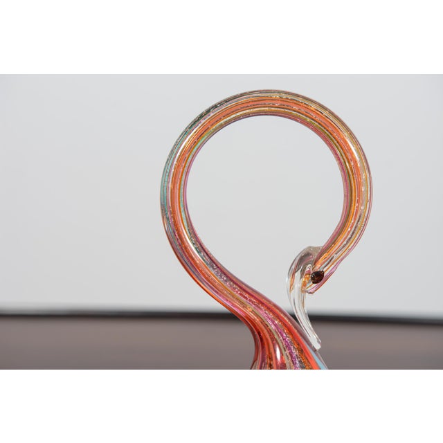1960s Murano Glass Swan Figurine from Made Murano Glass, 1960s For Sale - Image 5 of 14