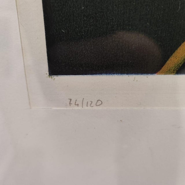 Migneco, Sitting Man, Print For Sale - Image 4 of 8