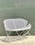 Mid-Century Modern Salterini “Orange Slice” Metal Mesh Bench For Sale - Image 12 of 18