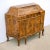 Original secretaire with calatoia from the late 1800s - early 1900s, with wavy lines on all exposed surfaces, in briar...