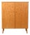 Vintage Scandinavian Birch Cabinet, 1950s For Sale