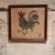Mid Century Modern Brass Tiled Rooster Wall Art, Signed K, 1960s For Sale In San Diego - Image 6 of 13