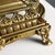 Metal Vintage Bronze Table Clock For Sale - Image 7 of 16