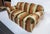 American Late 20th Century Custom Edward Ferrell Silk Stripe Loveseat For Sale - Image 3 of 18