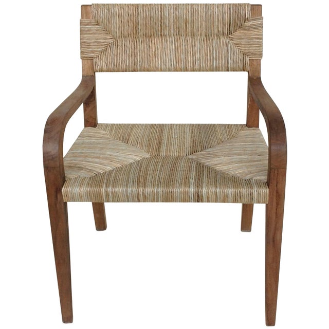 Noir NOIR Bowie Arm Chair, Teak For Sale - Image 4 of 5