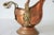 Copper and Brass Scuttle Coal Bucket Lion Head Planters - A Pair For Sale - Image 4 of 14