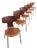 Vintage Model 3103 Dining Chairs by Arne Jacobsen for Fritz Hansen, 1960s, Set of 6 For Sale