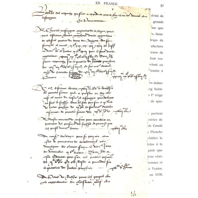 "Le Metier De La Soie en France (1466-1815)" Clouzot, Henri For Sale - Image 16 of 18