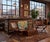 FRENCH Vintage safari-Campaign chairs in Elegant leather and BRASS details, lending to a masculine maximalist look....