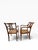 1930s 1930s Mid Century English Style Regency Arm Chairs (A Pair) For Sale - Image 5 of 13