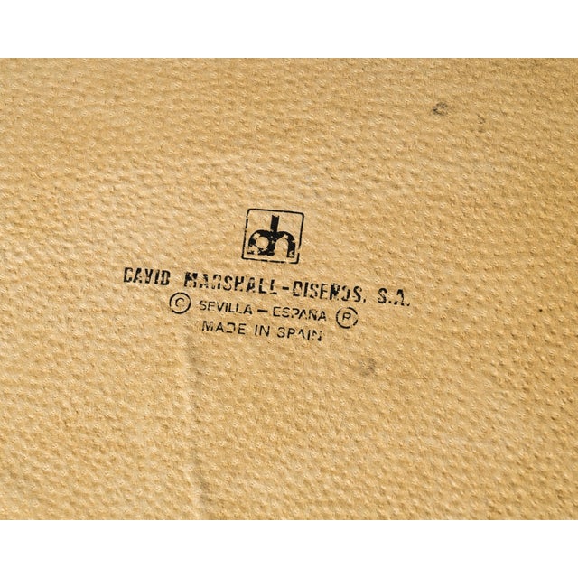 Metal Silver and Bronze Mixed Metals Signed Tray by David Marshall, Spain 1970s For Sale - Image 7 of 7