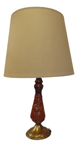 Vintage Wooden Lamp, 1980s
