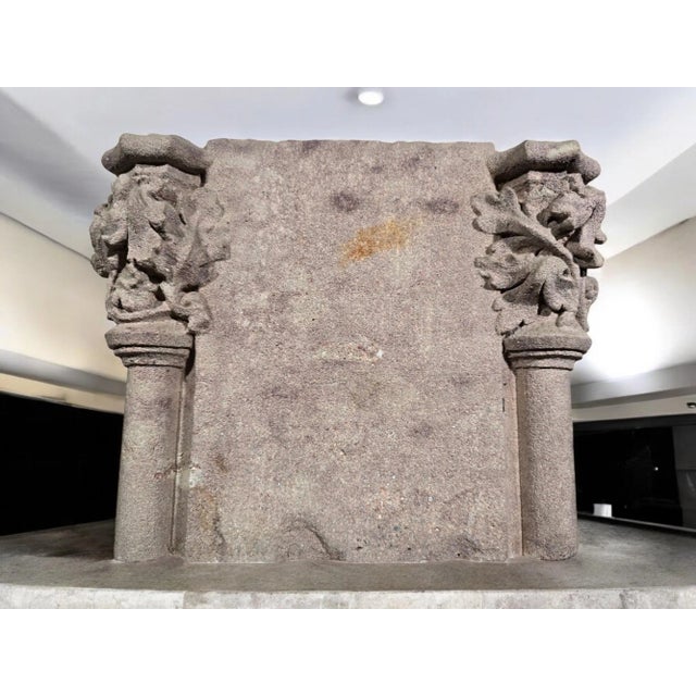 Antique Gothic Capital, 1750 For Sale - Image 9 of 12