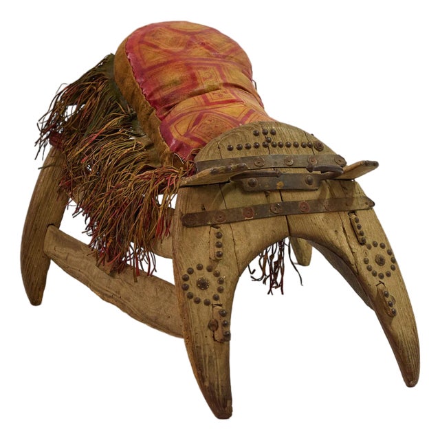 Antique Camel Saddle For Sale