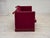 Danish 2-Seater Drop Arm Spanish Sofa in Red Furniture Velour, 1970s For Sale - Image 13 of 18