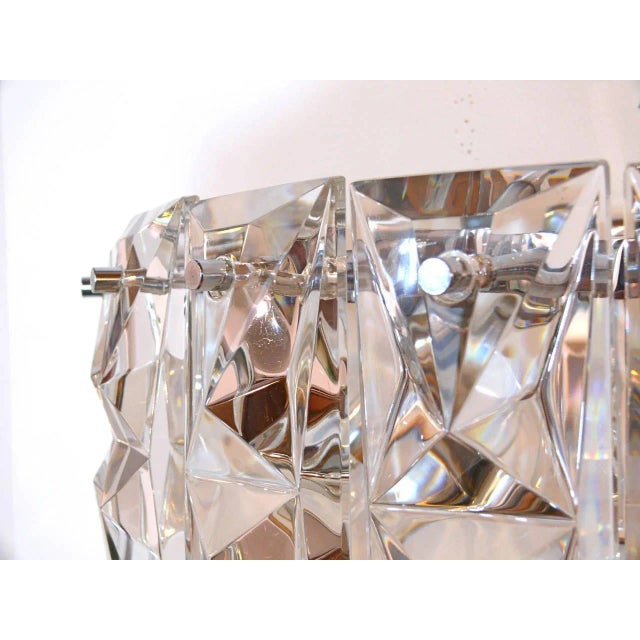 Prismatic Glass Sconces by Kindeley - A Pair For Sale - Image 4 of 11