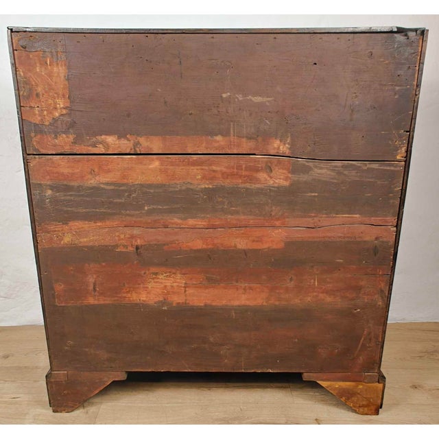 Georgian Secretaire in Oak, 1800 For Sale - Image 13 of 18