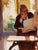 2010s Fast Food Lunch by Kim English | Oil on Board Scene of a diner with a person eating lunch. For Sale - Image 5 of 5