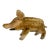 Large Vintage Handmade German Steiff Mohair Dalle Boar Pig Stuffed Animal 23 In. For Sale