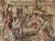 Mid 20th Century Large Vintage Flemish Style Belgium Tapestry of Figures in Chinese Landscape For Sale - Image 5 of 12