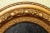 Victorian Pair of Antique Victorian Gilded Oval Mirrors in Wood Gesso Frames For Sale - Image 3 of 4