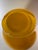 Mid 20th Century Large Mid-Century Modern Vibrant Yellow Hand-Blown Art Glass Statement Vase For Sale - Image 5 of 11