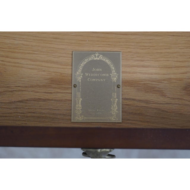 John Widdicomb Russian Empire Console Sideboard Table For Sale - Image 12 of 12
