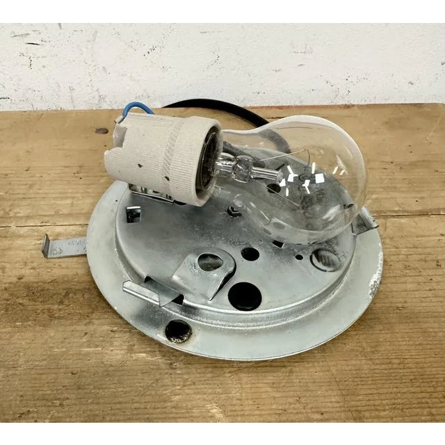 Vintage Emergency Wall Light, 1960s For Sale - Image 10 of 13