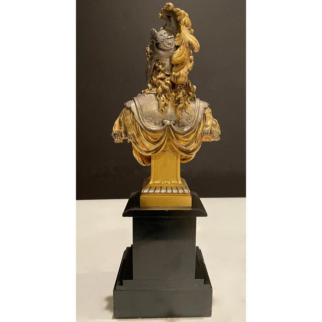 Metal Late 19th Century Gilt And Silvered Bronze by Pierre Eugène Emile Hebert For Sale - Image 7 of 10