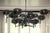Donghia Renaldo 18-Arm Chandelier Grey Glass Globes Polished Chrome Finish For Sale - Image 9 of 11