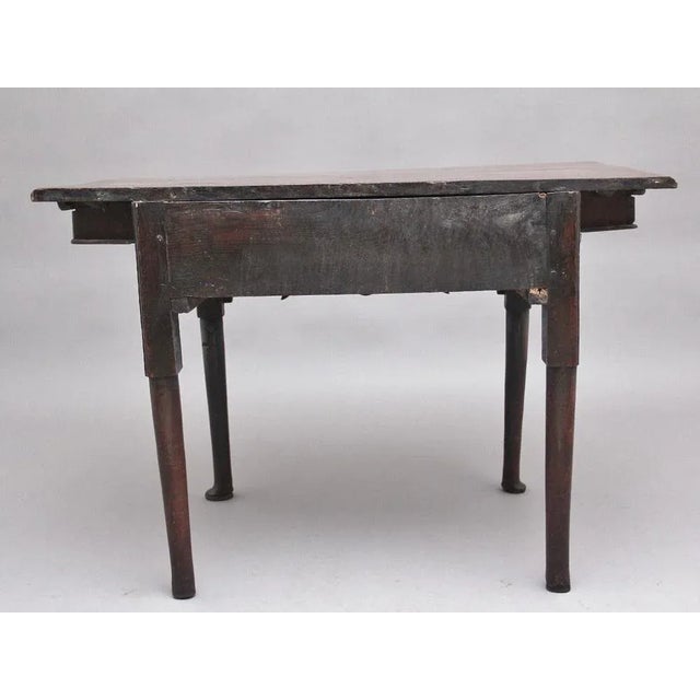 Antique Side Table in Oak For Sale - Image 3 of 12