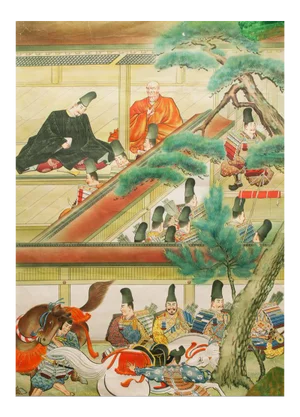 Pre-1945 Original Japanese History School Poster