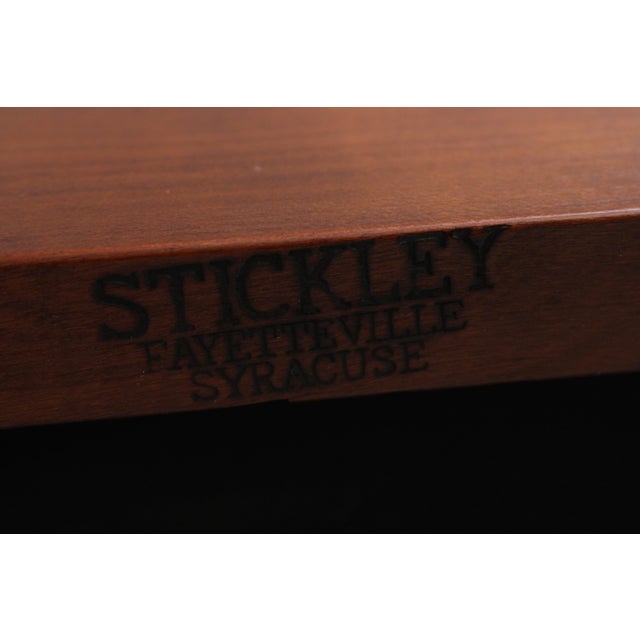 Stickley Set of 6 Cherry Chippendale Style Dining Chairs For Sale - Image 15 of 15