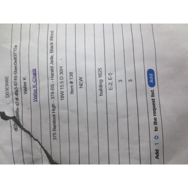 The Walter Knoll 375 Barstool is a stylish, mid-century modern piece designed to blend elegance with comfort. Part of the...