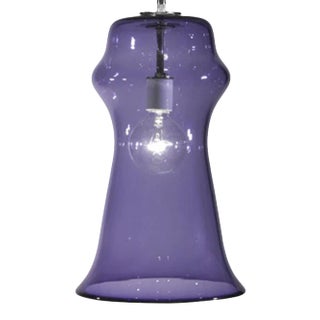 Orpheus Pendant Light from the Versuvius Collection in Blue Lilac For Sale