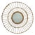 Large Rattan Mirror, France, 1960s For Sale
