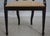Wood Set of 10 Henkel Harris Black Finish Hepplewhite Dining Room Chairs For Sale - Image 7 of 18