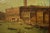 Original Artist Signed "Venetian Harbor" Framed Oil Painting on Canvas For Sale In South Bend - Image 6 of 14
