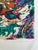 Abstract 1980’s Original Abstract Large Swimming Horses Lithograph Print Signed & Titled For Sale - Image 3 of 6