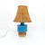 Blue Swedish Ceramic Desk or Bedside Lamp by Inger Persson for Rörstrand, 1960 For Sale - Image 8 of 8