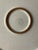 Italian Large Round Caleca Ceramic Bowl With Beautiful Vibrant Blue Green Leaf Pattern For Sale - Image 3 of 3