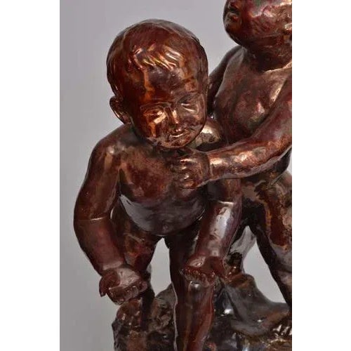 Ceramic Figurative Composition, 1944 For Sale - Image 3 of 6