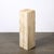 Mid-Century Modernist Rectilinear Travertine Pedestal With Stepped Detailing For Sale - Image 9 of 18