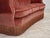 Three-Seater Danish Curved Sofa in Pink Furniture Velour, 1970s For Sale - Image 11 of 18