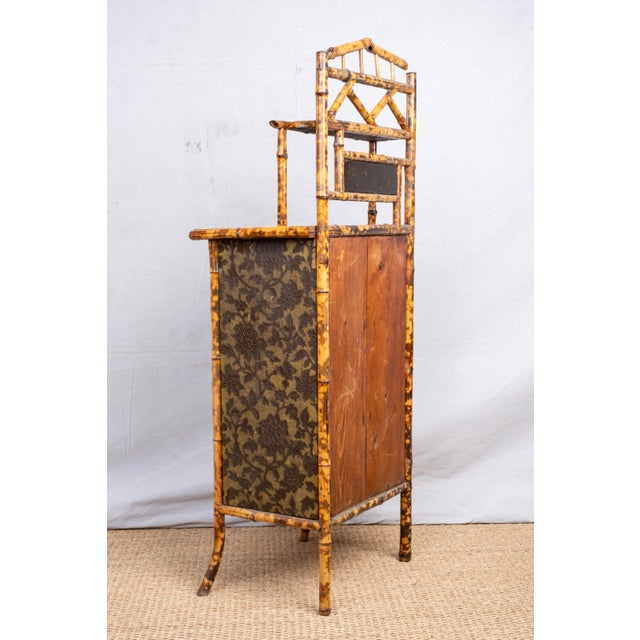 19th Century Bamboo Display Cabinet For Sale - Image 4 of 15