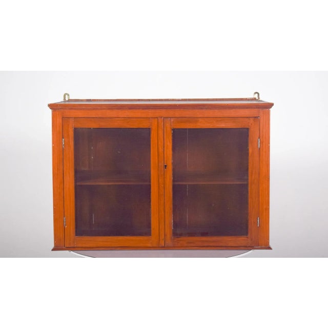 Mid-Century Modern Vintage Portuguese Rustic Wall Cabinet, 1950s For Sale - Image 3 of 12