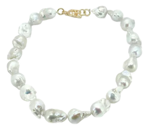 Timeless Grace Baroque Pearl Necklace
