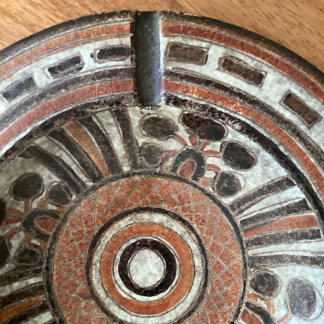 Ceramic Mid Century Modern Ceramic Pottery Large Ashtray/Bowl 75576 Italy For Sale - Image 7 of 12